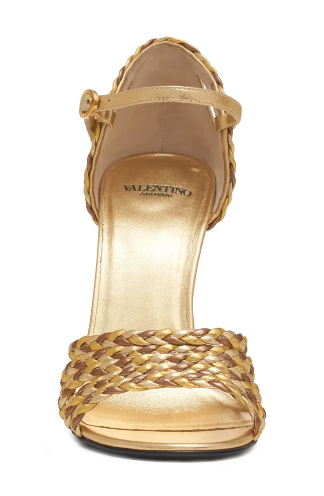 Hi Dolly Metallic Ankle Strap Sandal Full Size Image 5