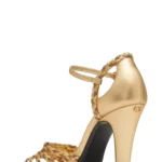 Hi Dolly Metallic Ankle Strap Sandal Thumbnail 3