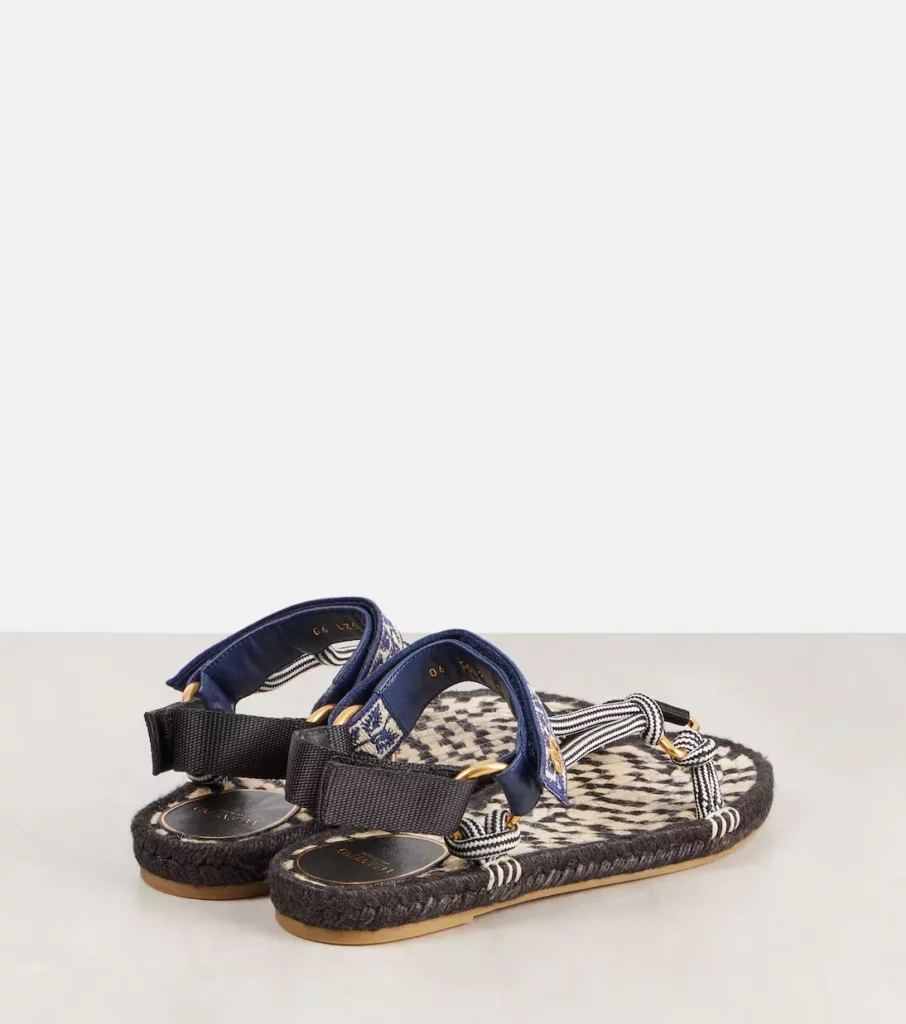Lake Powell Crochet-trimmed Sandals Full Size Image 4