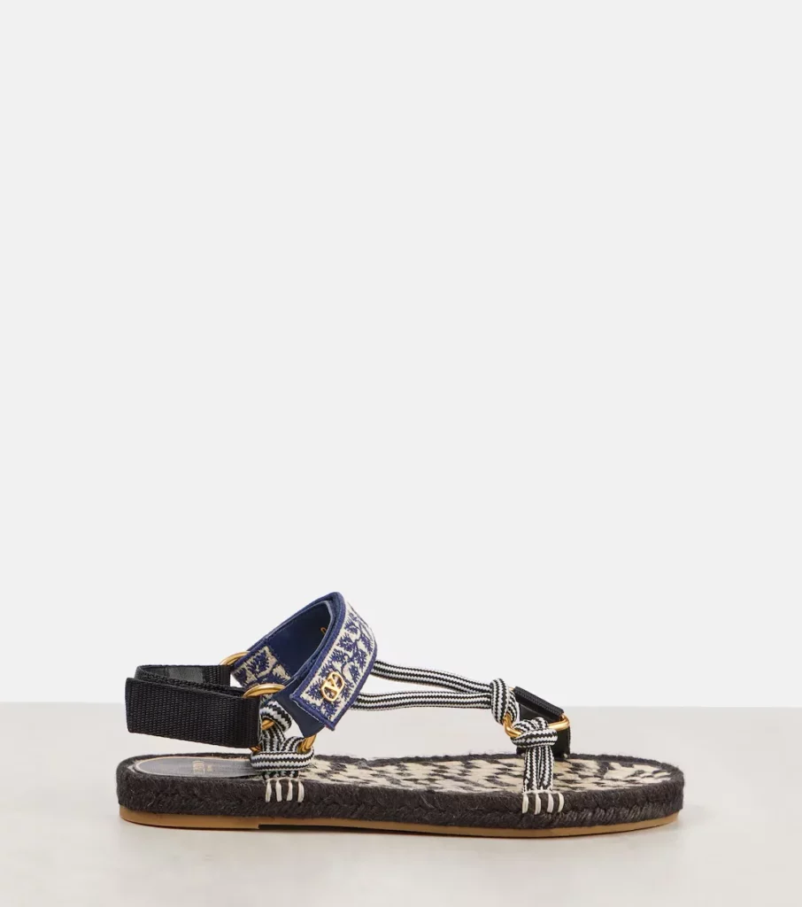 Lake Powell Crochet-trimmed Sandals Full Size Image 1