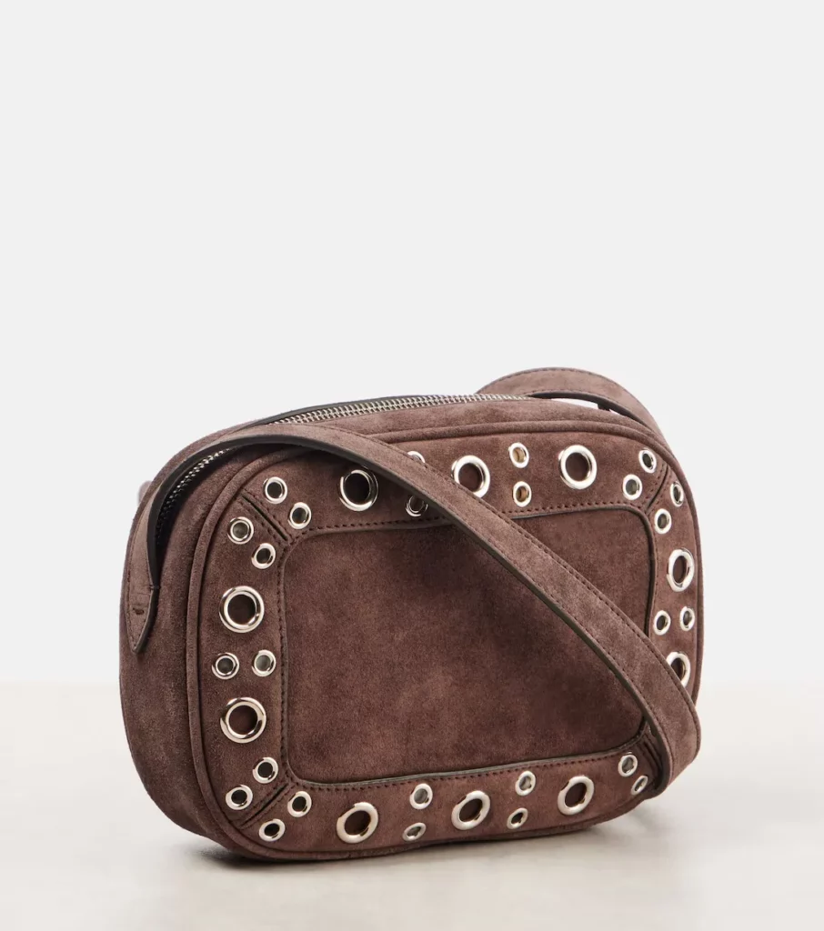 Nellcote Small Suede Crossbody Bag Full Size Image 5