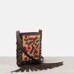 Nellcote Small Suede-trimmed Crossbody Bag Thumbnail 3