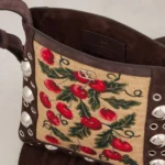 Nellcote Small Suede-trimmed Crossbody Bag Thumbnail 5