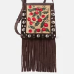 Nellcote Small Suede-trimmed Crossbody Bag Thumbnail 1
