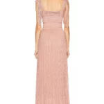 Lucky Metallic Tie Dress Thumbnail 4