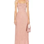 Lucky Metallic Tie Dress Thumbnail 1