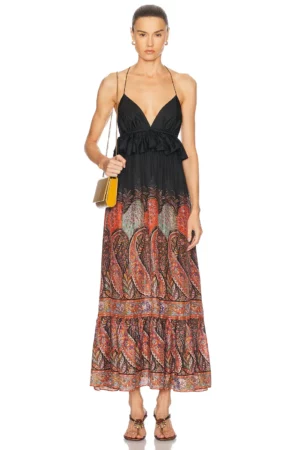 ZIMMERMANN Rhiannon Ruffle Maxi Dress