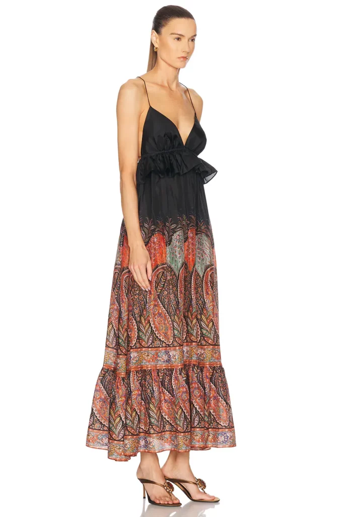 Rhiannon Ruffle Maxi Dress Full Size Image 2