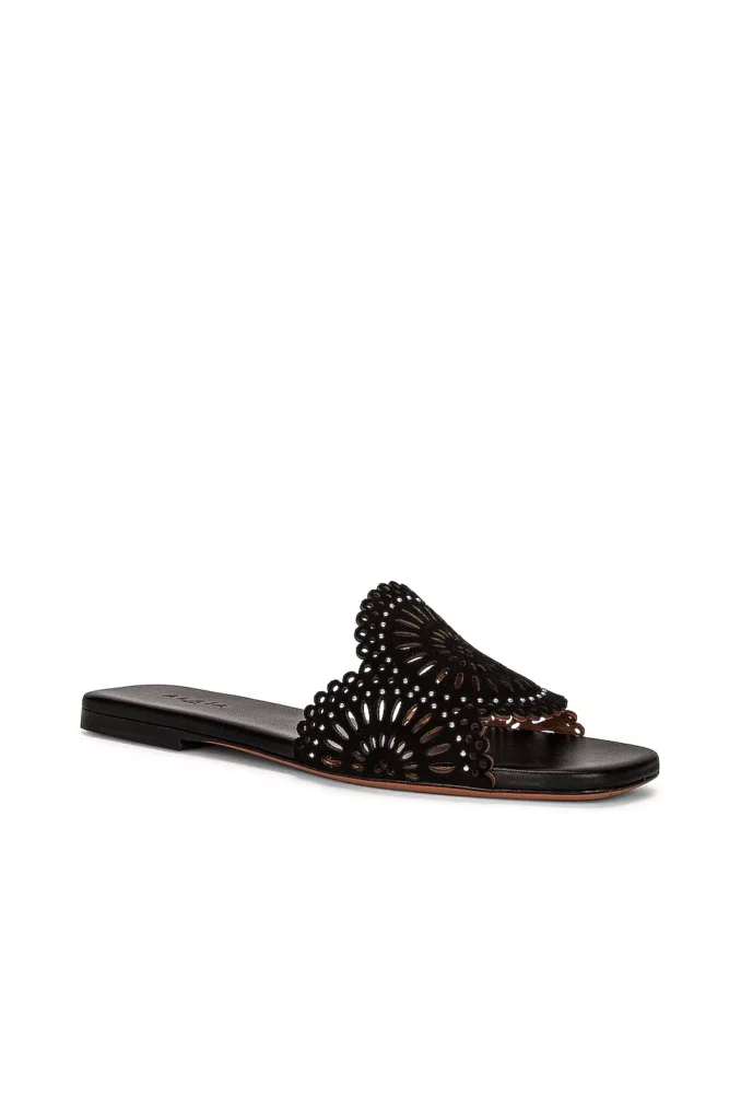 Perforated Molukai Mules Full Size Image 3