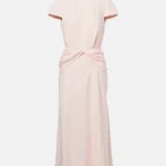 Crepe Midi Dress Thumbnail 3