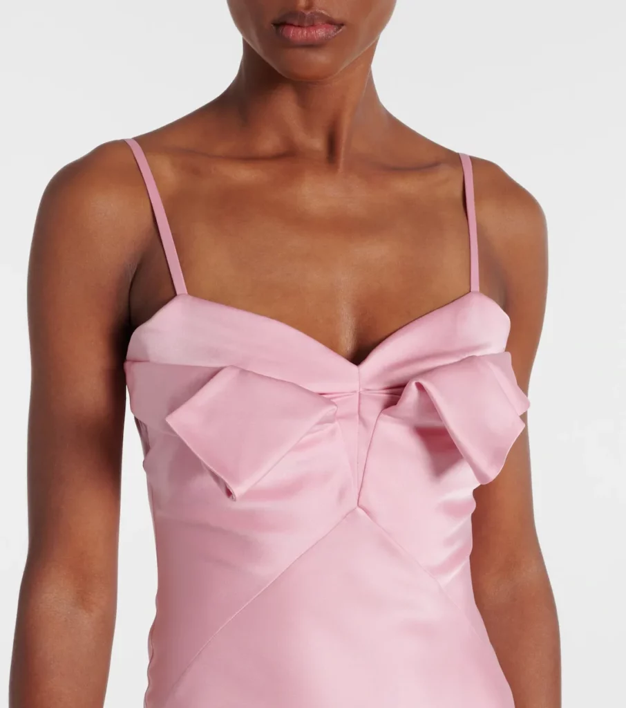 Silk Satin Gown Full Size Image 4