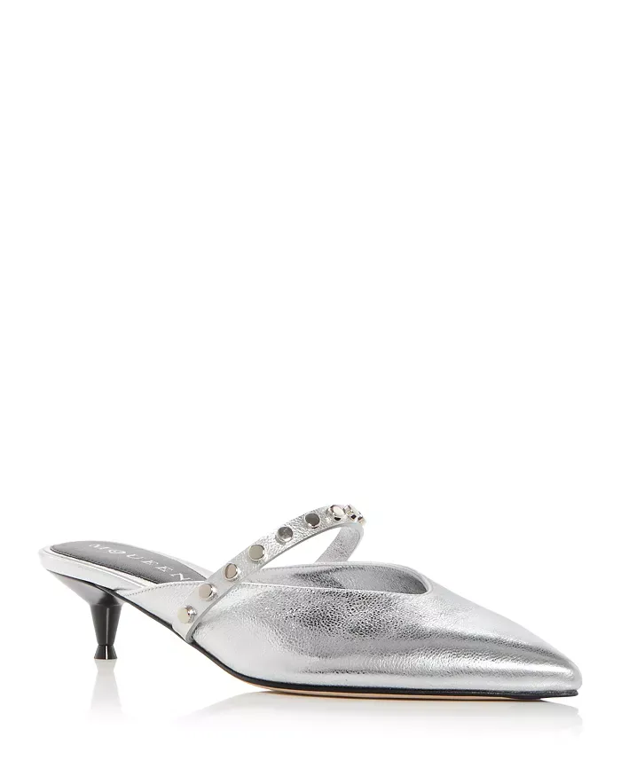 Women’s Embellished Mules Full Size Image 4