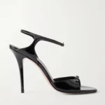 Adut Crystal-embellsihed Buckled Patent-leather Sandals Thumbnail 1