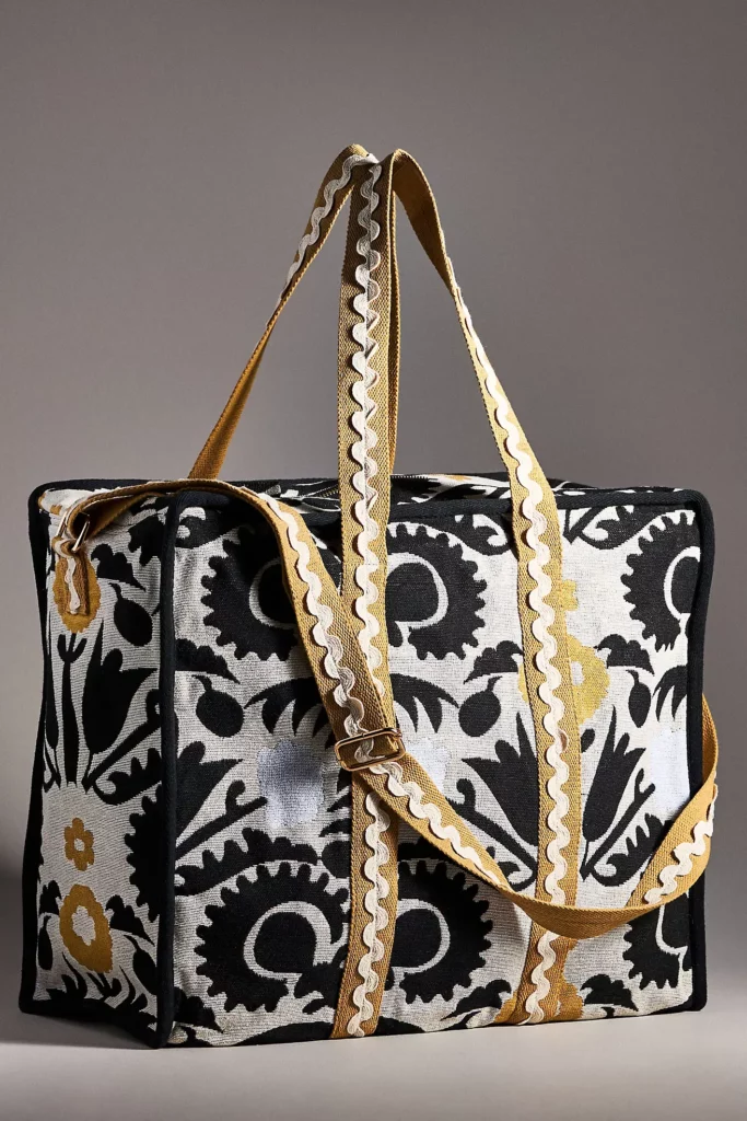 Jacquard Weekender Tote Full Size Image 3