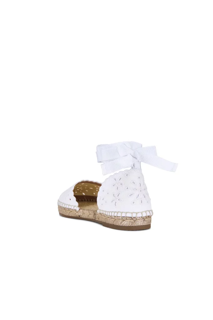 Broderie Espadrille Flat Full Size Image 5