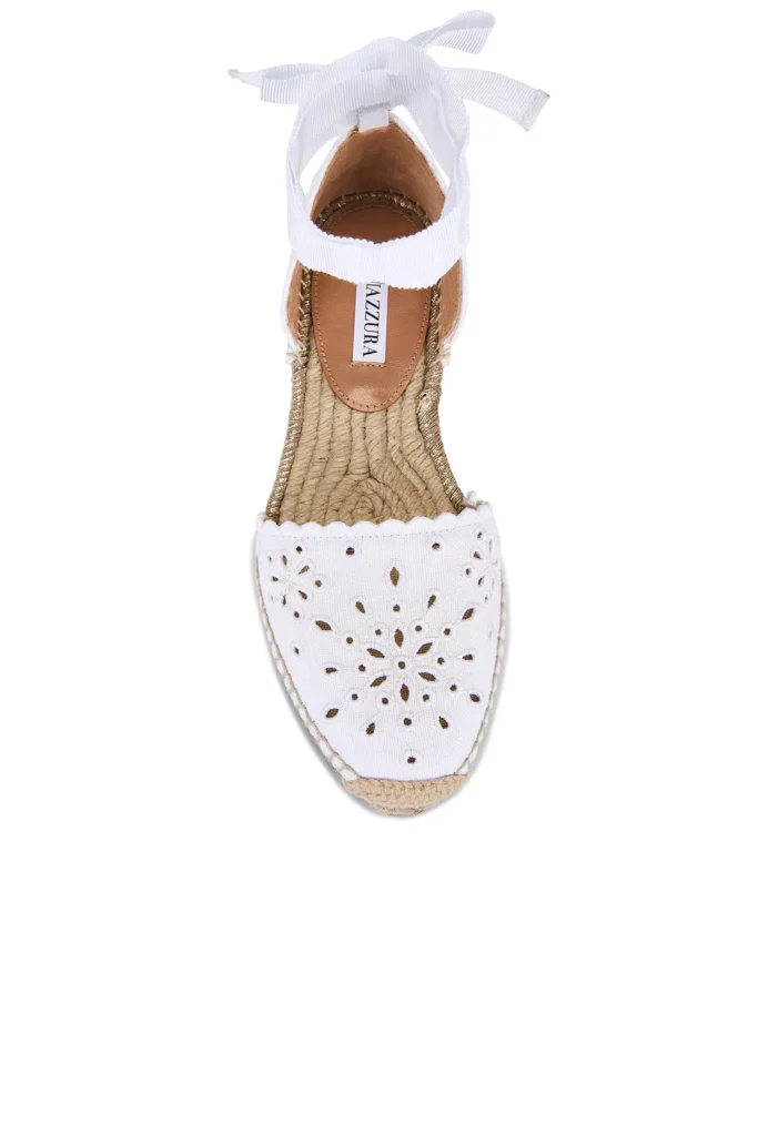 Broderie Espadrille Flat Full Size Image 4