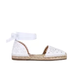 Broderie Espadrille Flat Thumbnail 1