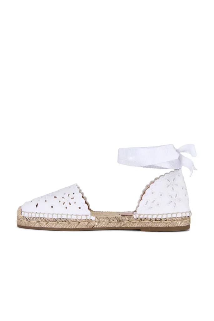 Broderie Espadrille Flat Full Size Image 3