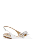 Genesis Bow Satin Slingback Thumbnail 1