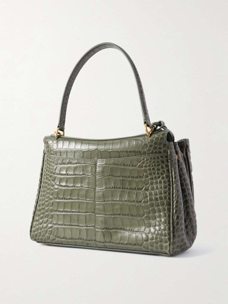 Rodeo Small Croc-leather Tote Full Size Image 2