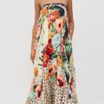Silk Maxi Dress Thumbnail 1
