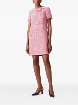 CAROLINA HERRERA Tweed Mini Dress