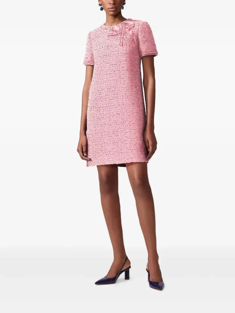 Tweed Mini Dress Full Size Image 1