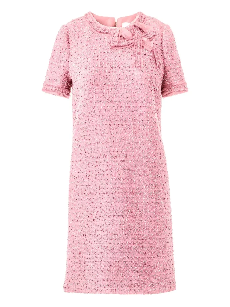 Tweed Mini Dress Full Size Image 4