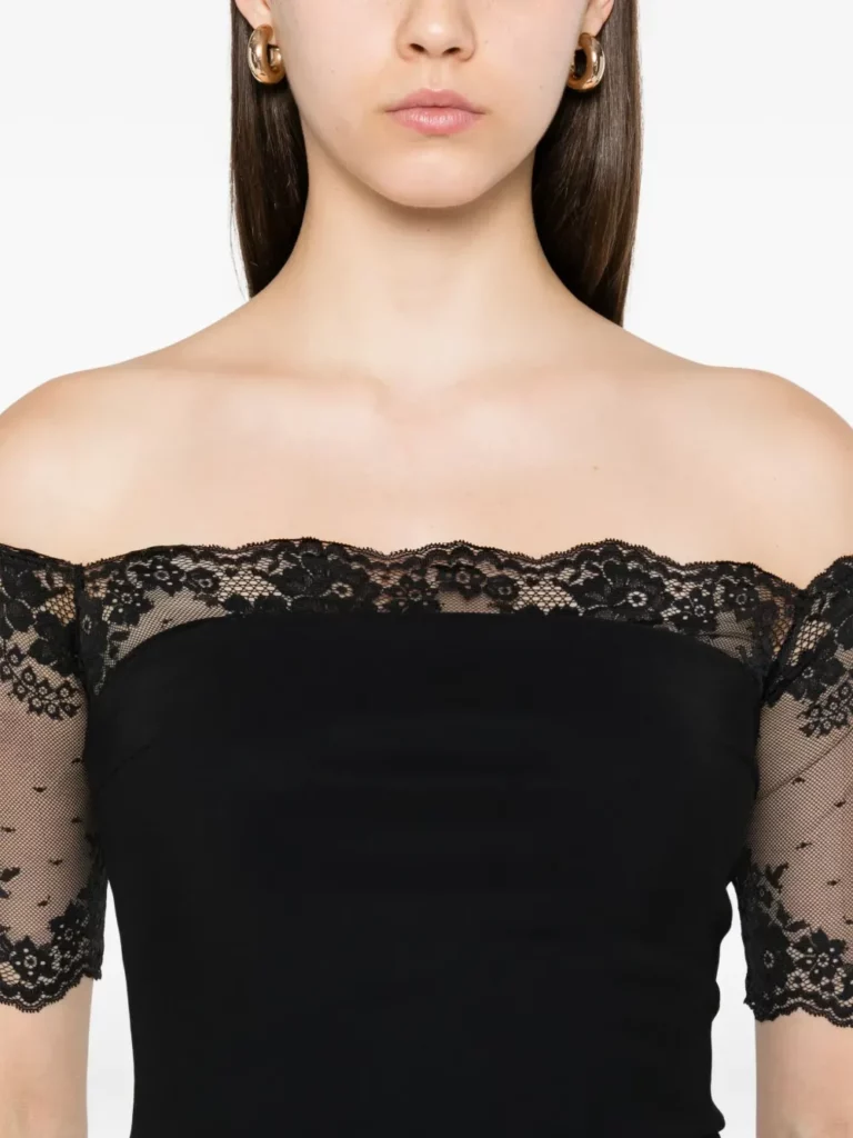 La Petite Robe V-neck Ruched Maxi Dress Full Size Image 4