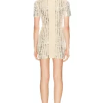 All Over Rhinestone Mini Dress Thumbnail 2