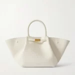 New York Midi Textured-leather Tote Thumbnail 1