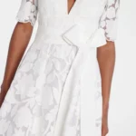 Embroidered Floral Gown Thumbnail 5
