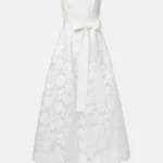 Embroidered Tulle Gown Thumbnail 5
