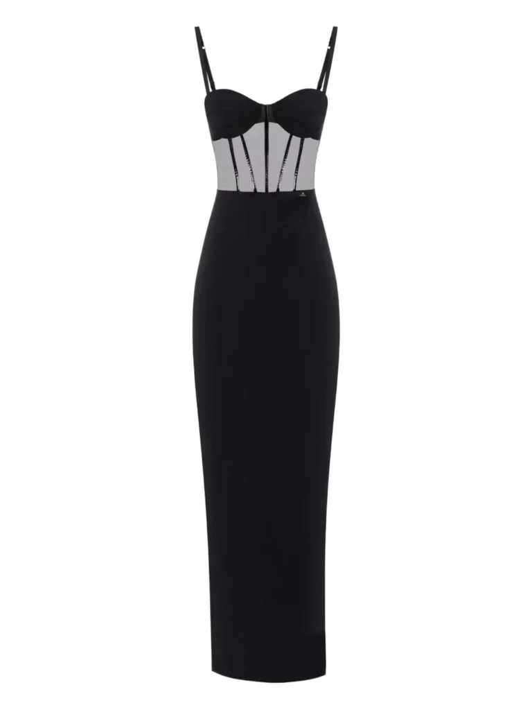 Strapless Corset Dress Full Size Image 4