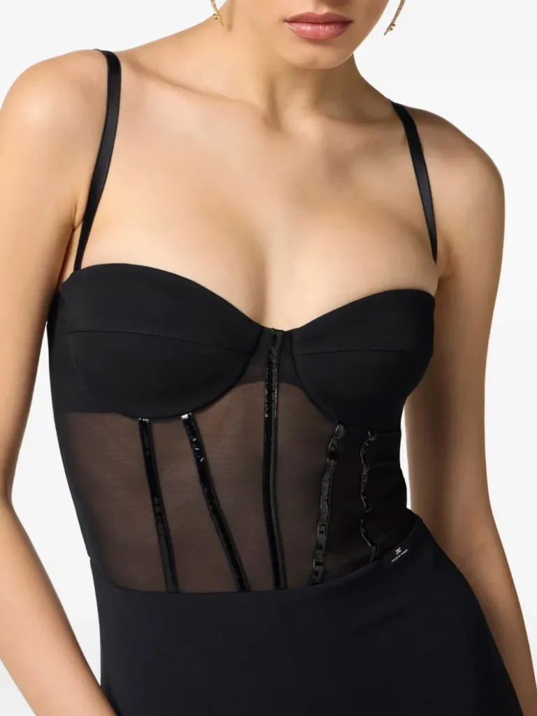 Strapless Corset Dress Full Size Image 5