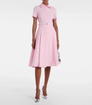 EMILIA WICKSTEAD Iwona Belted Shirt Dress
