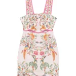 Floral-embroidery Mini Dress Thumbnail 5