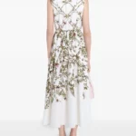 Floral-print Midi Dress Thumbnail 3