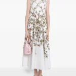 Floral-print Midi Dress Thumbnail 1