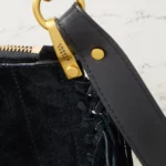 Oskan Soft Fringed Suede Shoulder Bag Thumbnail 4