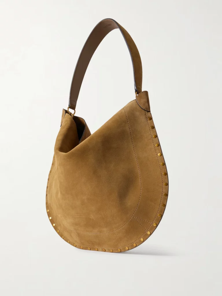 Oskan Studded Suede Tote Full Size Image 4