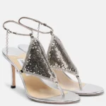 Archive Thong 85 Metallic Leather Sandals Thumbnail 5