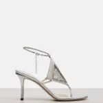 Archive Thong 85 Metallic Leather Sandals Thumbnail 1