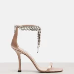 Verity 100 Satin Sandals Thumbnail 1