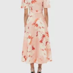 Bianca Short Sleeve Midi Dress Thumbnail 2