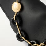 Ola Medium Embellished Leather Shoulder Bag Thumbnail 4