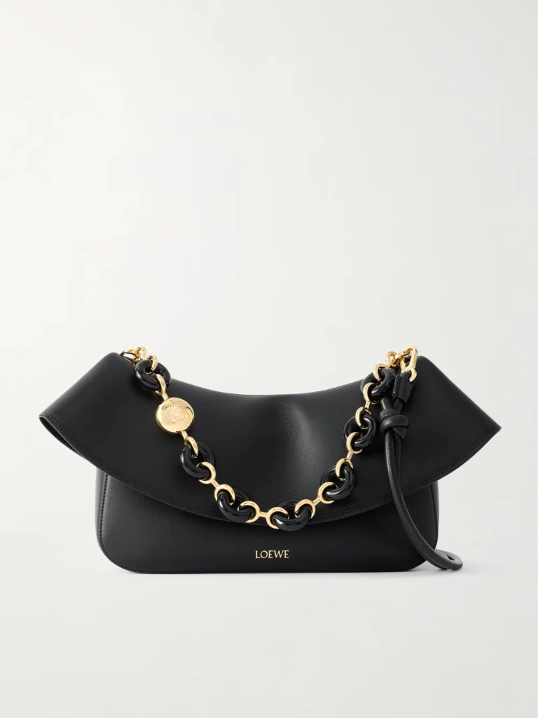 Ola Medium Embellished Leather Shoulder Bag Full Size Image 1