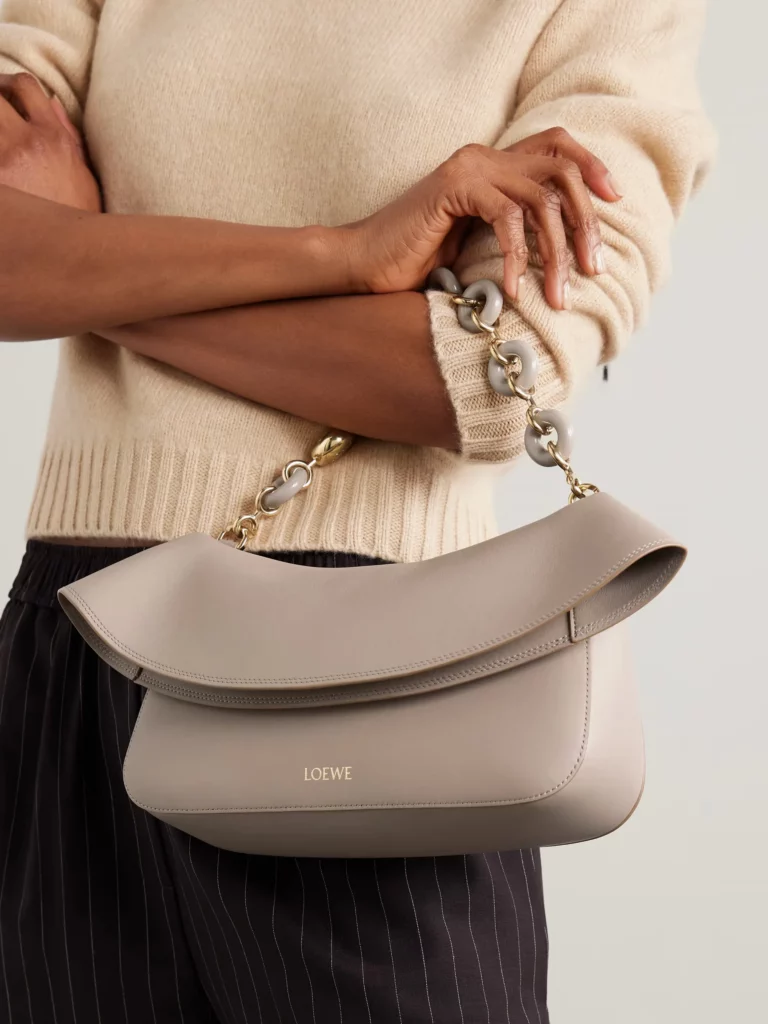 Ola Medium Embellished Leather Shoulder Bag Full Size Image 5