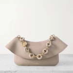 Ola Medium Embellished Leather Shoulder Bag Thumbnail 1