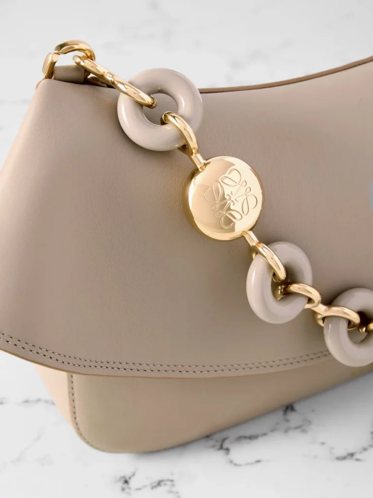 Ola Medium Embellished Leather Shoulder Bag Full Size Image 2